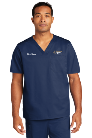 Men's Health Sciences Academy Scrub Top