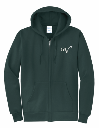 Adult Cotton Full Zip Hoodie