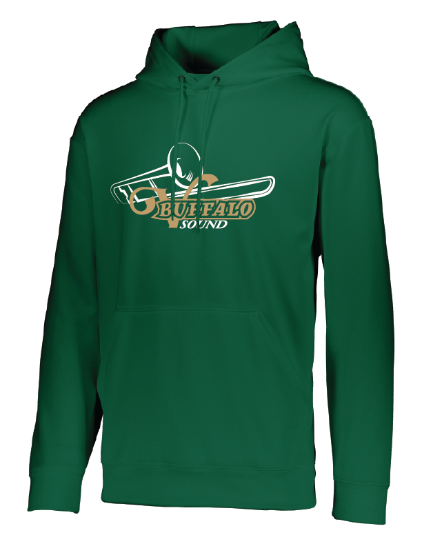 Adult Buffalo Sound DriFit Hooded Sweatshirt - Image 2