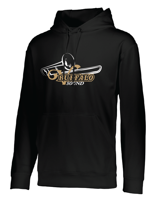 Adult Buffalo Sound DriFit Hooded Sweatshirt