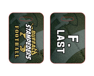 Stampeders Football Bag Tags