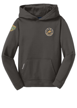 Youth Sport-Tek Sport-Wick Fleece Hooded Pullover