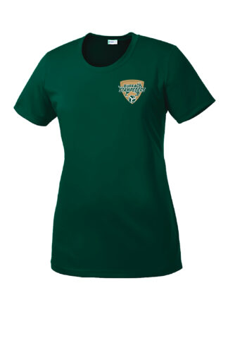 Ladies Stampeders Volleyball Short Sleeve DriFit Spirit Tee