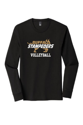 Adult Stampeders Volleyball Long Sleeve TriBlend Spirit Tee