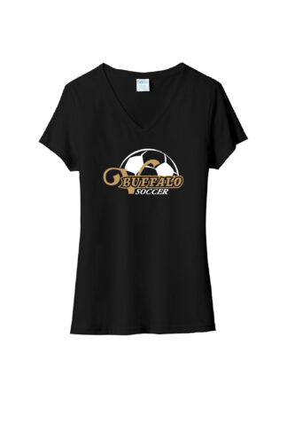 Ladies V-Neck Port & Company® Tri-Blend Tee