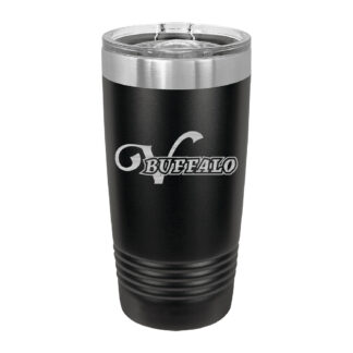 V Buffalo Text 20oz Tumbler