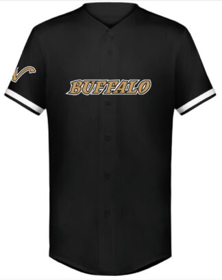 Full Button Baseball Buffalo Jersey