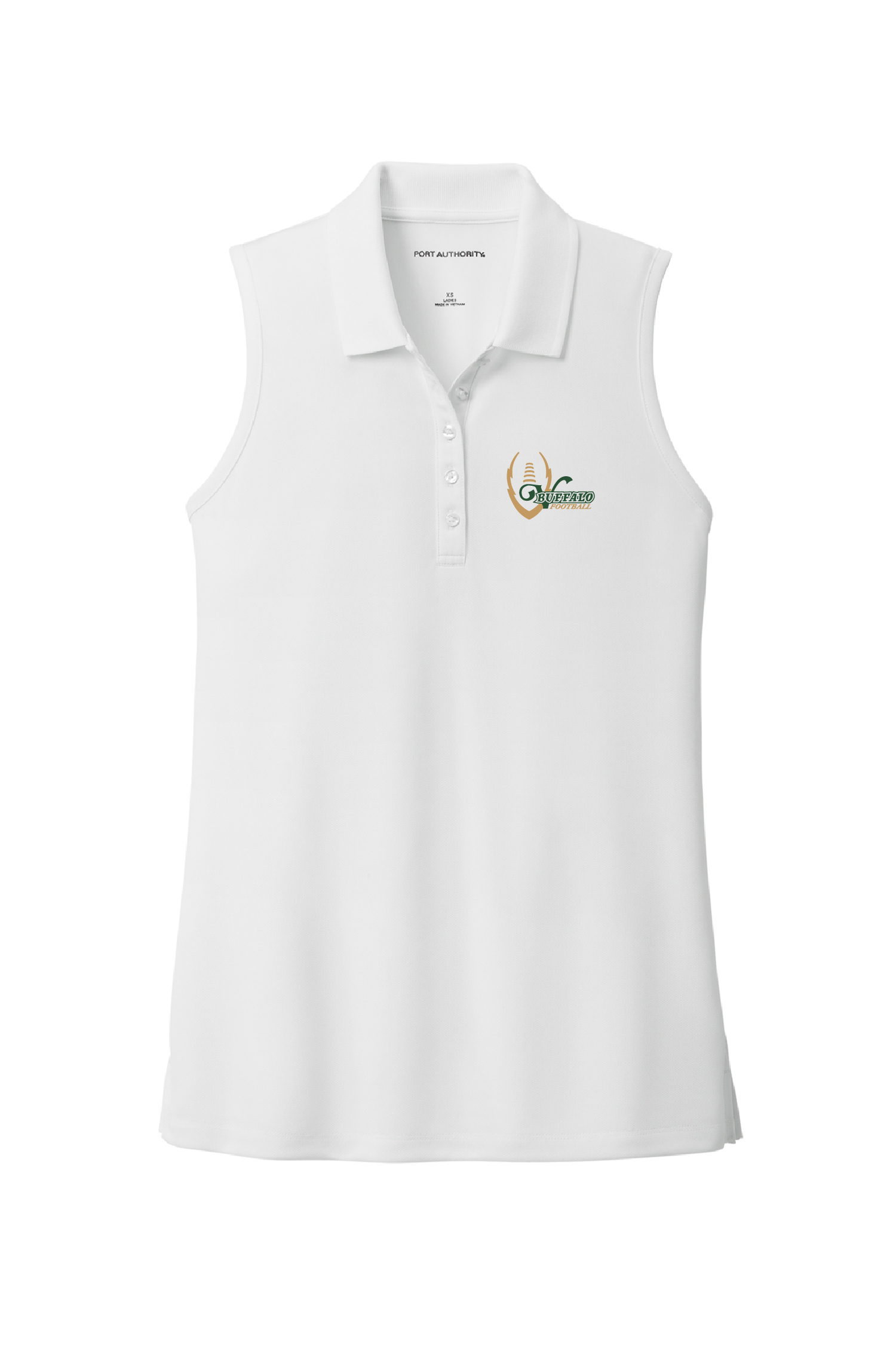 Port Authority® Ladies Dry Zone® UV Micro-Mesh Sleeveless Polo - Image 2