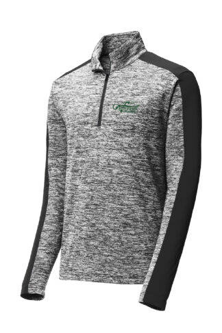 Sport-Tek® PosiCharge® Electric Heather Colorblock 1/4-Zip Pullover