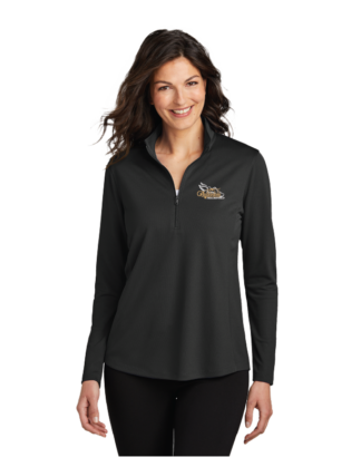Ladies Port Authority® Dry Zone® UV Micro-Mesh 1/4-Zip