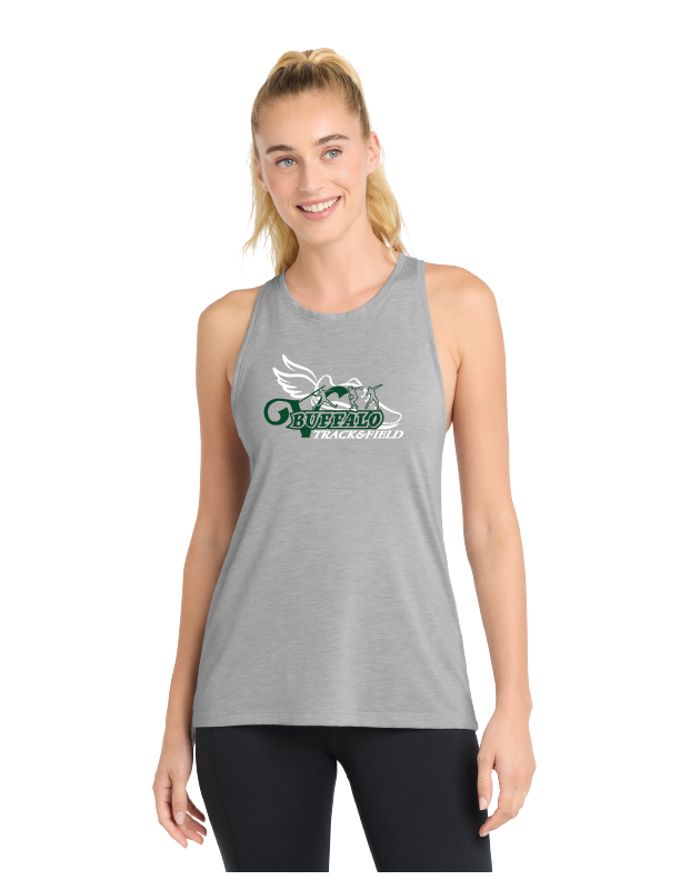Ladies Sport-Tek® PosiCharge® Tri-Blend Wicking Tank - Image 3