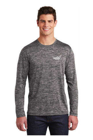 Sport-Tek ® Long Sleeve PosiCharge ® Electric Heather Tee