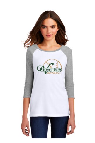 Women’s District ® Perfect Tri ® 3/4-Sleeve Raglan