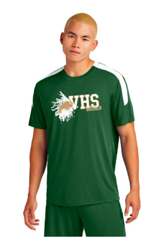 Sport-Tek VHS Splatter Dual Tone Tee