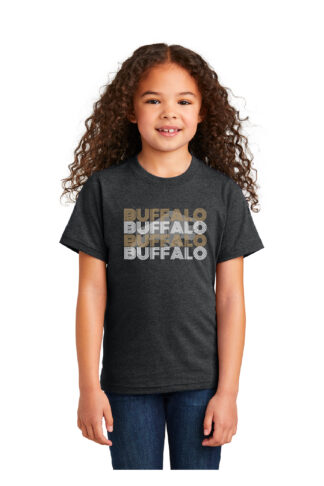 Port & Company Youth Buffalo Quad Tee
