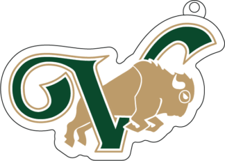 Forest V Buffalo 5" Decal