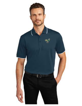 Staff Port Authority Dry Zone UV Micro-Mesh Tipped Polo