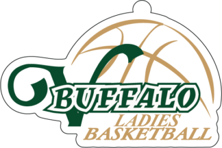 Buffalo Ladies Basketball 6" Decal