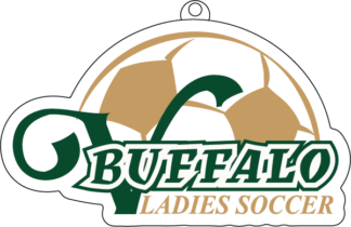 Buffalo Ladies Soccer 6" Decal