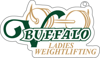 Buffalo Ladies Weightlifting 6" Decal