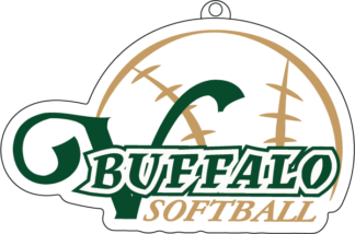 Buffalo Softball 6" Decal