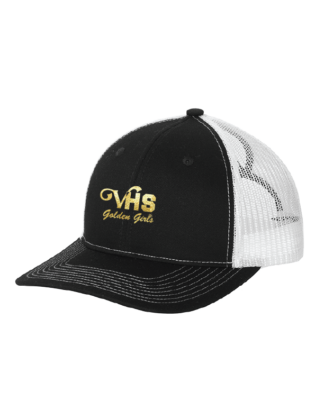 VHS Golden Girls Snapback Ponytail Trucker Cap