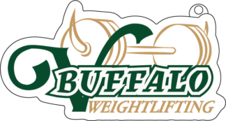 Buffalo Weightlifting 6" Decal