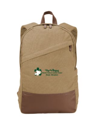Port Authority ® Cotton Canvas Backpack