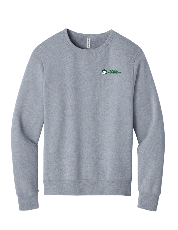 BELLA+CANVAS® Unisex Sponge Fleece Classic Crewneck Sweatshirt