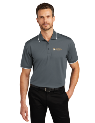 Port Authority® Dry Zone® UV Micro-Mesh Tipped Polo