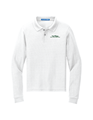 Adult Autism Center Soft Cotton Long Sleeve Polo