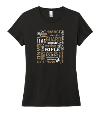 Ladies VHS Guard Collage Tee