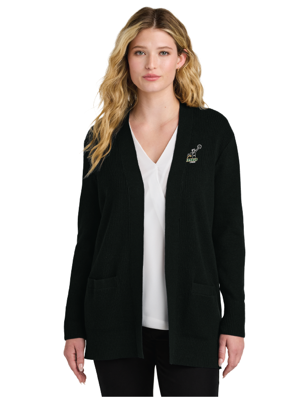 VHS Cheer Women’s Easy Care Open-Front Cardigan Sweater - Image 2