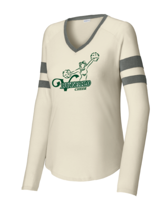 VHS Cheer Sport-Tek Women's Stripe Long Sleeve Tee