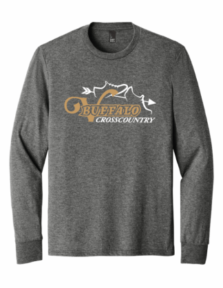 Men's Grey Frost L/S Triblend Tee (DM132)