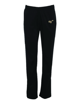 Ladies Black Warm Up Pant (7733)