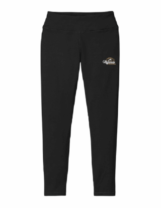 Ladies Black Leggings (LPST890)