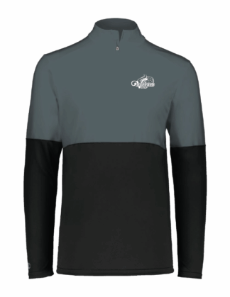 Men's Black/Iron 1/4 Zip Pullover (Boys Team)