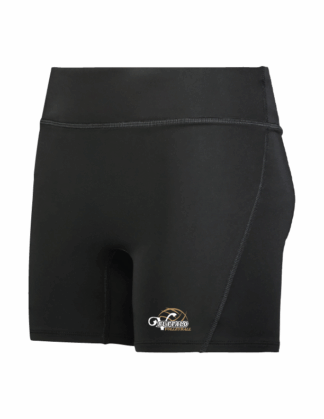 Ladies Black Spandex Shorts (345594)