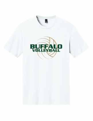 Adult Volleyball Camp 2025 White TriBlend S/s Tee