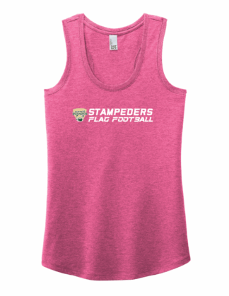 Ladies Stampeders Flag Football TriBlend Tank