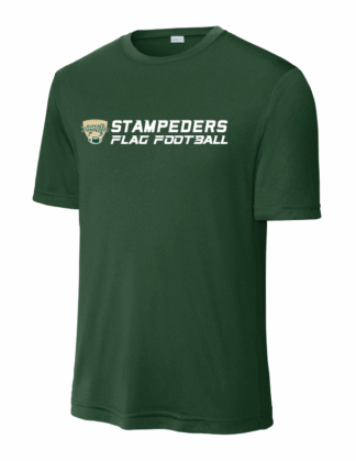 Adult Stampeders Flag Football DriFit S/s Tee