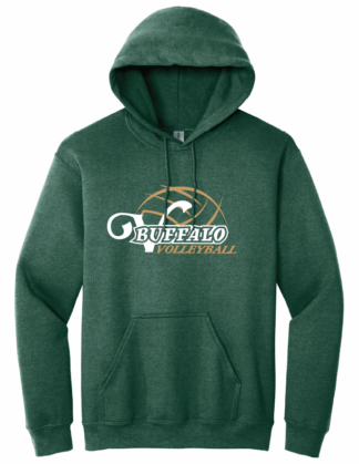 Adult Heather Forest Hoodie (18500)