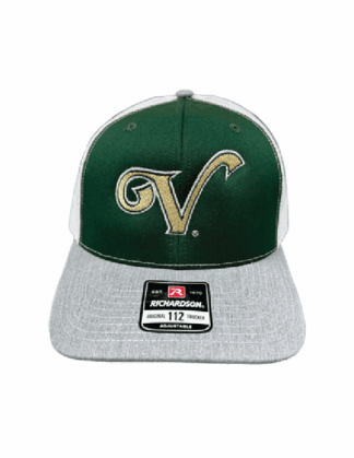 Richardson 112 Heather/Forest/White V Trucker