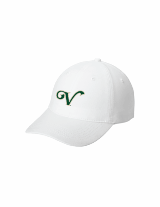 Unstructured White Twill Low Profile Cap (CP77)