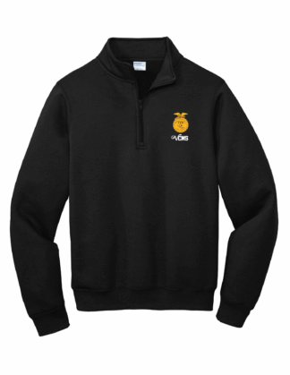 Adult VCMS FFA Cotton Blend 1/4 Zip Sweatshirt