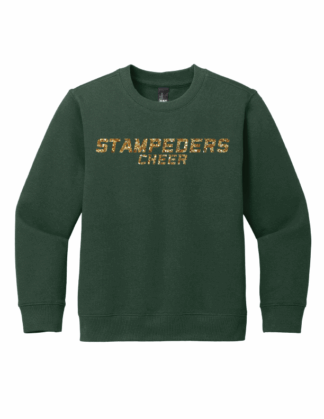 Stampeders Cheer Youth Fleece Crewneck