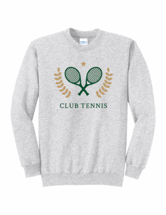 Club Tennis Adult Fleece Crewneck (PC78)