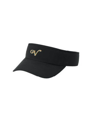 Black DriFit Adjustable Visor (C983)