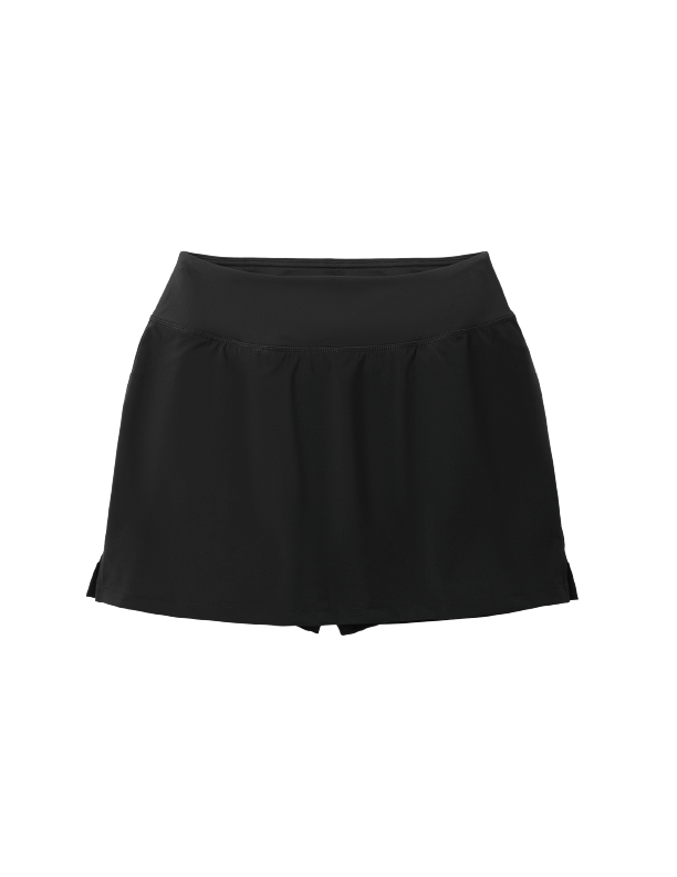 Ladies Black DriFit Skort With Pockets (LST486)